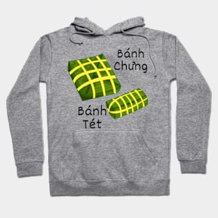 Banh Chung Banh Tet; Tet; Lunar New Year, Vietnamese New Year Hoodie